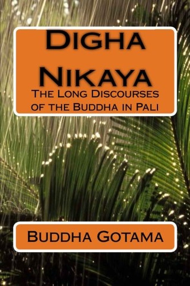 Front cover of Dīgha Nikāya
