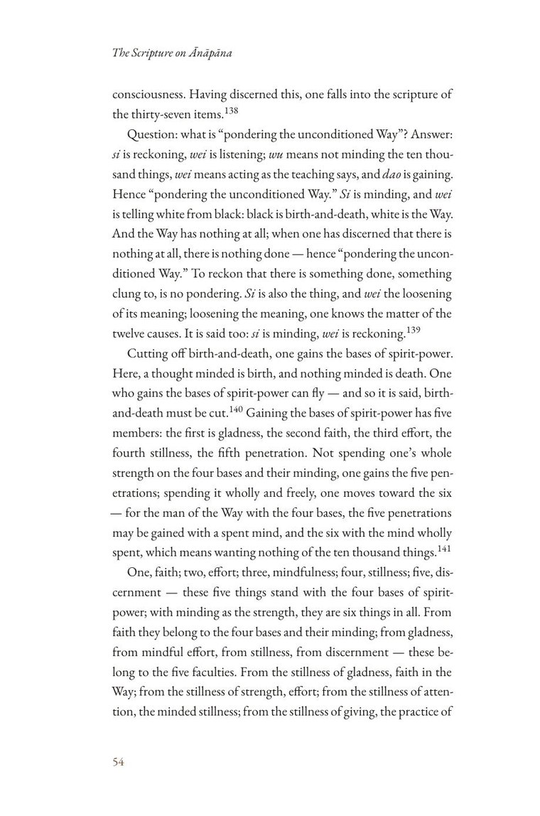 Page 62 of The Scripture on Ānāpāna