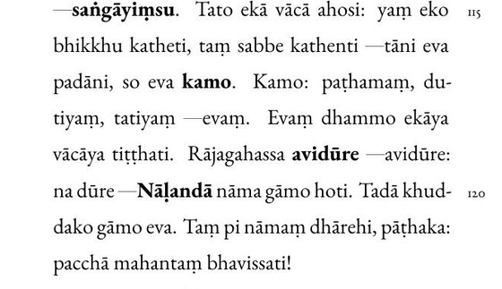 Page 22 of Pāli Bhāsā III — Sāsanaṃ