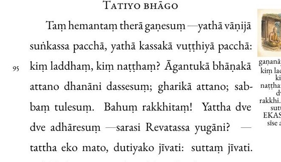 Page 219 of Pāli Bhāsā III — Sāsanaṃ